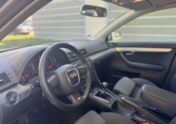 Audi A4 cena 24500 przebieg: 244000, rok produkcji 2006 z Września małe 497